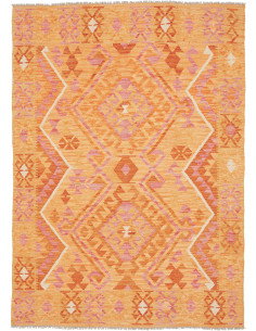 Kilim 129x181 Cm Kilim, Afghanistan, Lana Cardata A Mano