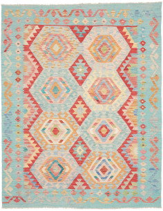 Kilim 153x195 Cm Kilim, Afghanistan, Lana Cardata A Mano