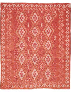 Kilim 158x192 Cm Kilim Afghanistan, Hand-carded Wool, Warp: