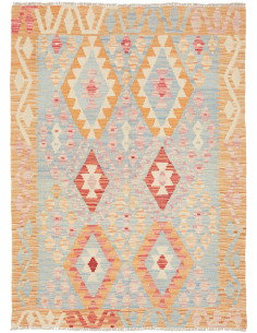 Kilim 103x137 Cm Kilim, Afghanistan, Lana Cardata A Mano