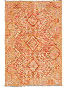Kilim 102x153 Cm Kilim Afghanistan. Material: Hand-carded