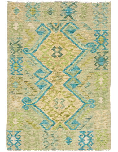 Kilim 103x147 Cm Kilim Afghanistan, Hand-carded Wool, Cotton