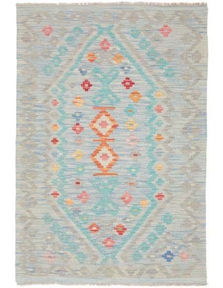 Kilim 103x147 Cm Kilim, Afghanistan, Hand-carded Wool,