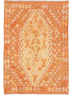 Kilim 104x148 Cm Kilim, Afghanistan, Lana Cardata A Mano