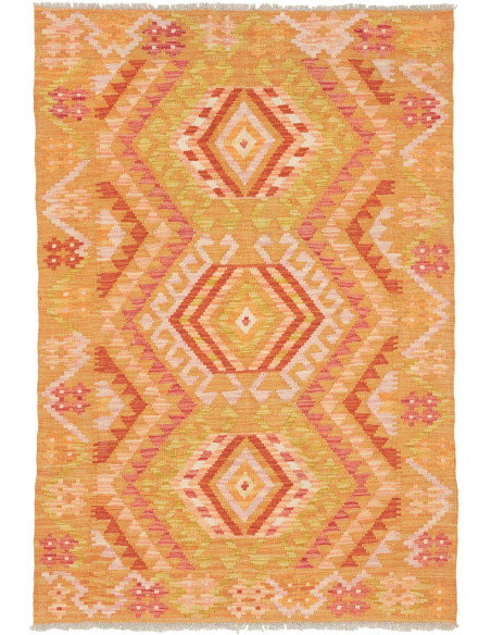 Kilim 103x150 Cm Kilim Afghanistan Lana Cardata A Mano