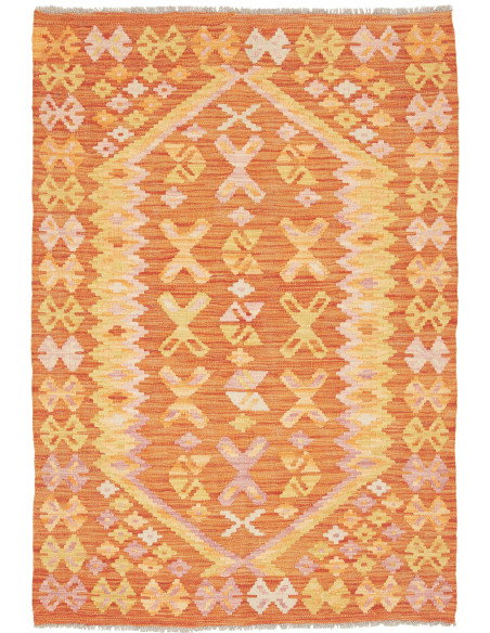 Kilim 100x146 Cm Kilim Afghanistan Hand-carded Wool