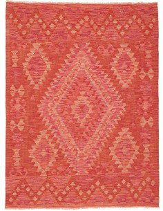 Kilim 126x170 Cm Kilim, Afghanistan, Lana Cardata A Mano