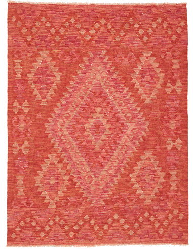 Kilim 126x170 Cm Kilim, Afghanistan, Hand-carded Wool (warp: