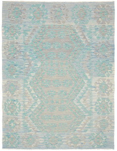 Kilim 134x176 Cm Kilim Afghanistan Hand-carded Wool (warp: