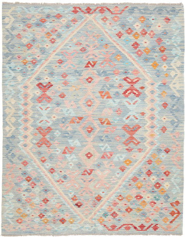 Kilim 156x197 Cm Kilim Afghanistan Lana Cardata A Mano