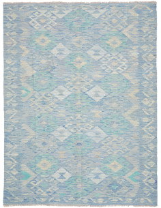 Kilim 157x205 Cm Kilim Afghanistan Hand-carded Wool Cotton