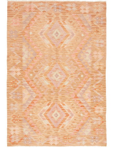 Kilim 102x147 Cm Kilim, Afghanistan, Hand-carded Wool (warp: