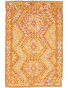Kilim 99x147 Cm Kilim Afghanistan Hand-carded Wool Cotton
