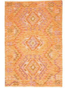 Kilim 102x151 Cm Kilim, Afghanistan, Hand-carded Wool