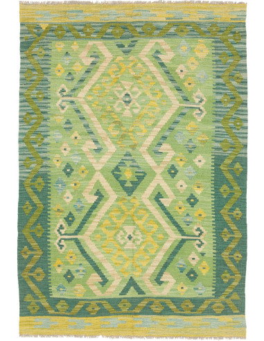 Kilim 102x149 Cm Kilim Afghanistan, Hand-carded Wool, Cotton