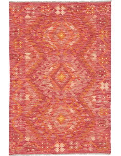 Kilim 100x152 Cm Kilim, Afghanistan, Lana Cardata A Mano,