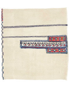 Tappeto Kilim Vintage Persia 127x215 Crema Inda