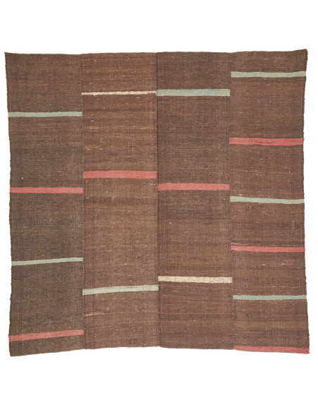 Tappeto Kilim Vintage Persia 173x174 Marrone Sc