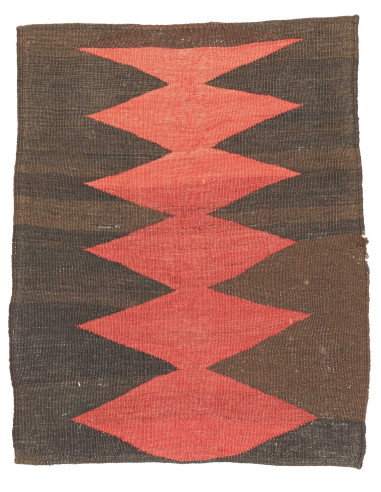 Tappeto Kilim Vintage Persia 83x103 Marrone Ros