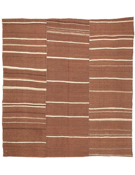 Tappeto Kilim Vintage Persia 200x212 Marrone Te
