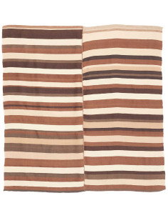 Tappeto Kilim Vintage Persia 135x136 Marrone Cr