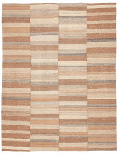 Rug Kilim Vintage Persia 205x262 Earth Tones (b