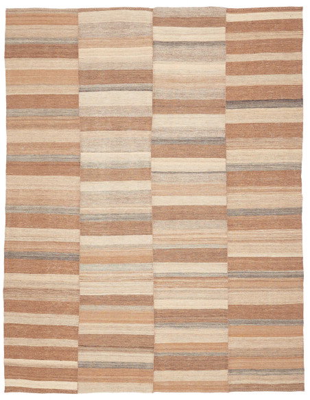 Rug Kilim Vintage Persia 205x262 Earth Tones (b