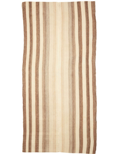 Rug Kilim Vintage Persia 145x305 Cream Brown