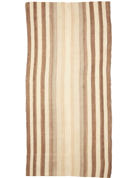 Rug Kilim Vintage Persia 145x305 Cream Brown