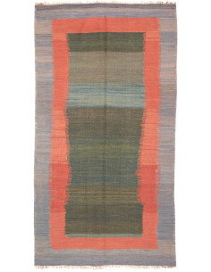Rug Kilim Vintage Persia 121x241 Blue-grey Terr