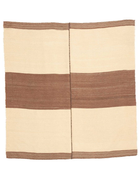 Rug Kilim Vintage Persia 145x152 Beige Brown