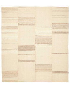 Tappeto Kilim Vintage Persia 213x241 Crema Beig