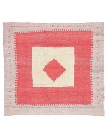 Tappeto Kilim Vintage Persia 107x99 Corallo Cre