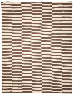 Tappeto Kilim Vintage Persia 272x350 Marrone Sc