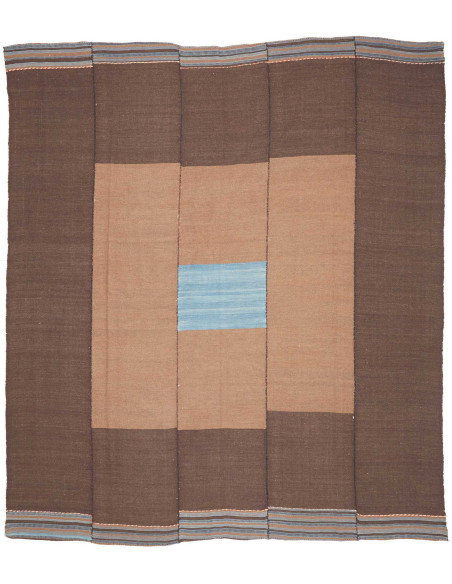 Tappeto Kilim Vintage Persia 265x297 Marrone Sc