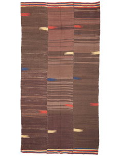 Tappeto Kilim Vintage Persia 203x400 Marrone Ro