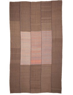 Tappeto Kilim Vintage Persia 227x405 Marrone Te