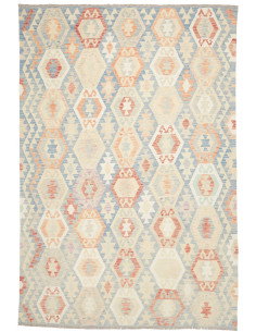 Tappeto Killim Afgahnistan 201x292 Azzurro Pesc