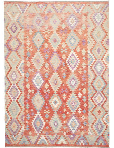 Tappeto Killim Afgahnistan 209x290 Terracotta B