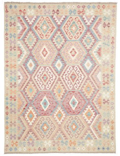 Tappeto Killim Afgahnistan 183x245 Beige Multic