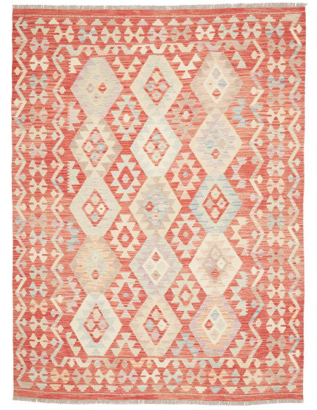 Tappeto Killim Afgahnistan 177x236 Rosso Corall