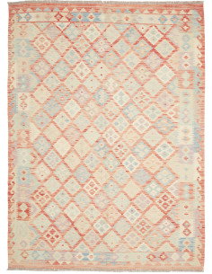 Tappeto Killim Afgahnistan 183x246 Crema Corall