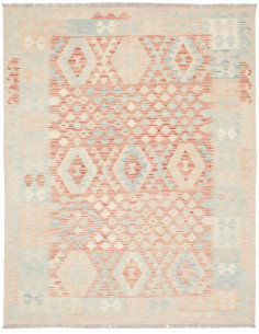 Tappeto Killim Afgahnistan 148x192 Bianco Sporc