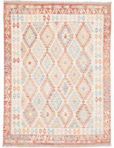 Rug Killim 148x197 Cream With Pastel And Terrac