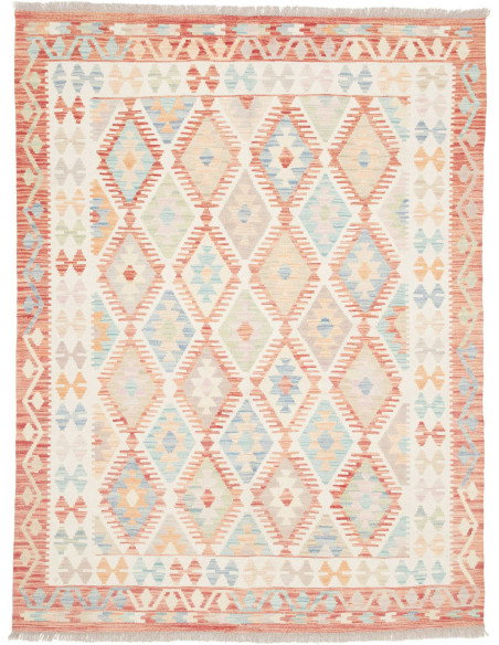 Tappeto Killim Afgahnistan 148x197 Crema Con Mo