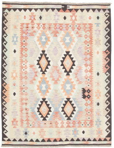 Rug Killim 153x200 Ivory Sky Blue