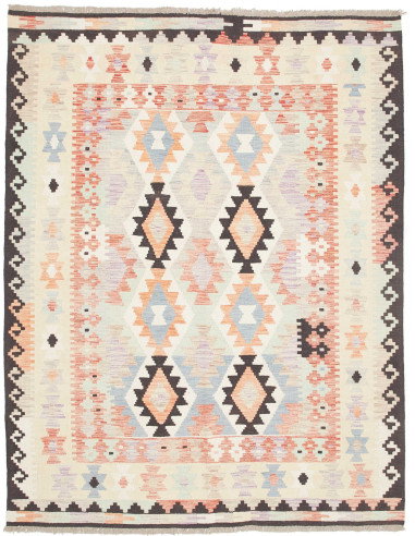Rug Killim 153x200 Ivory Sky Blue