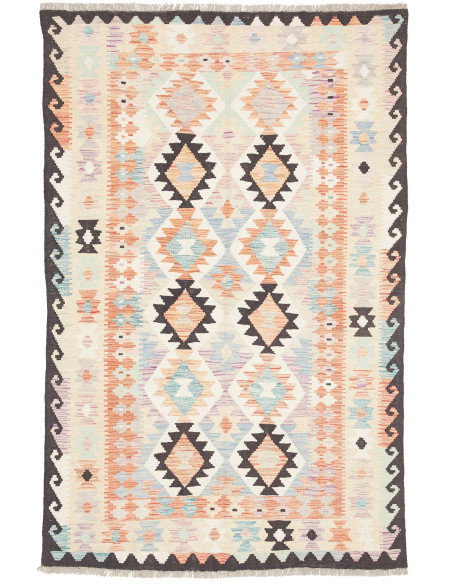 Rug Killim 119x182 Multicolor (dominant Cream W