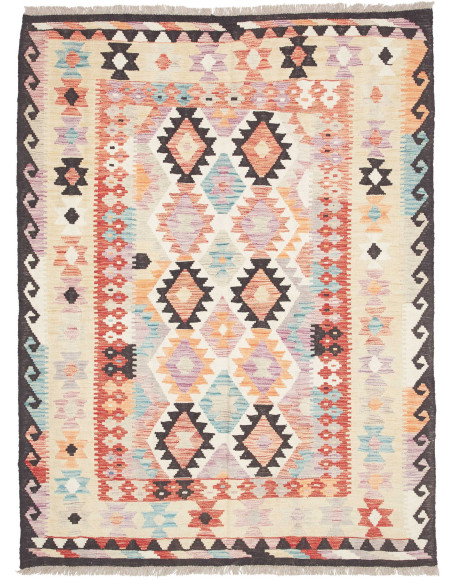 Tappeto Killim Afgahnistan 137x180 Multicolore