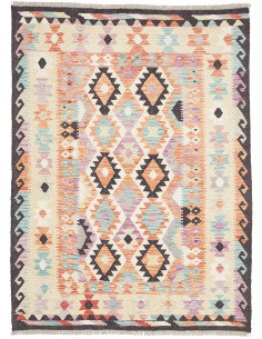 Tappeto Killim Afgahnistan 131x177 Multicolore